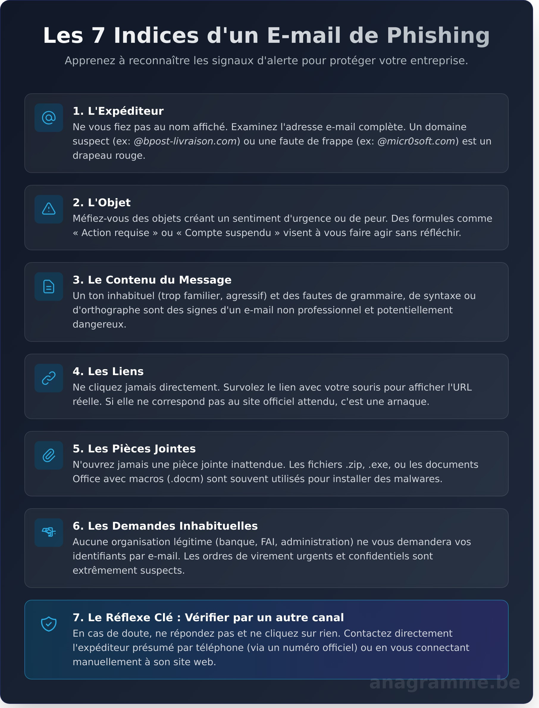 Éviter le Phishing : Le Guide Complet pour Protéger Votre Entreprise - Infographic