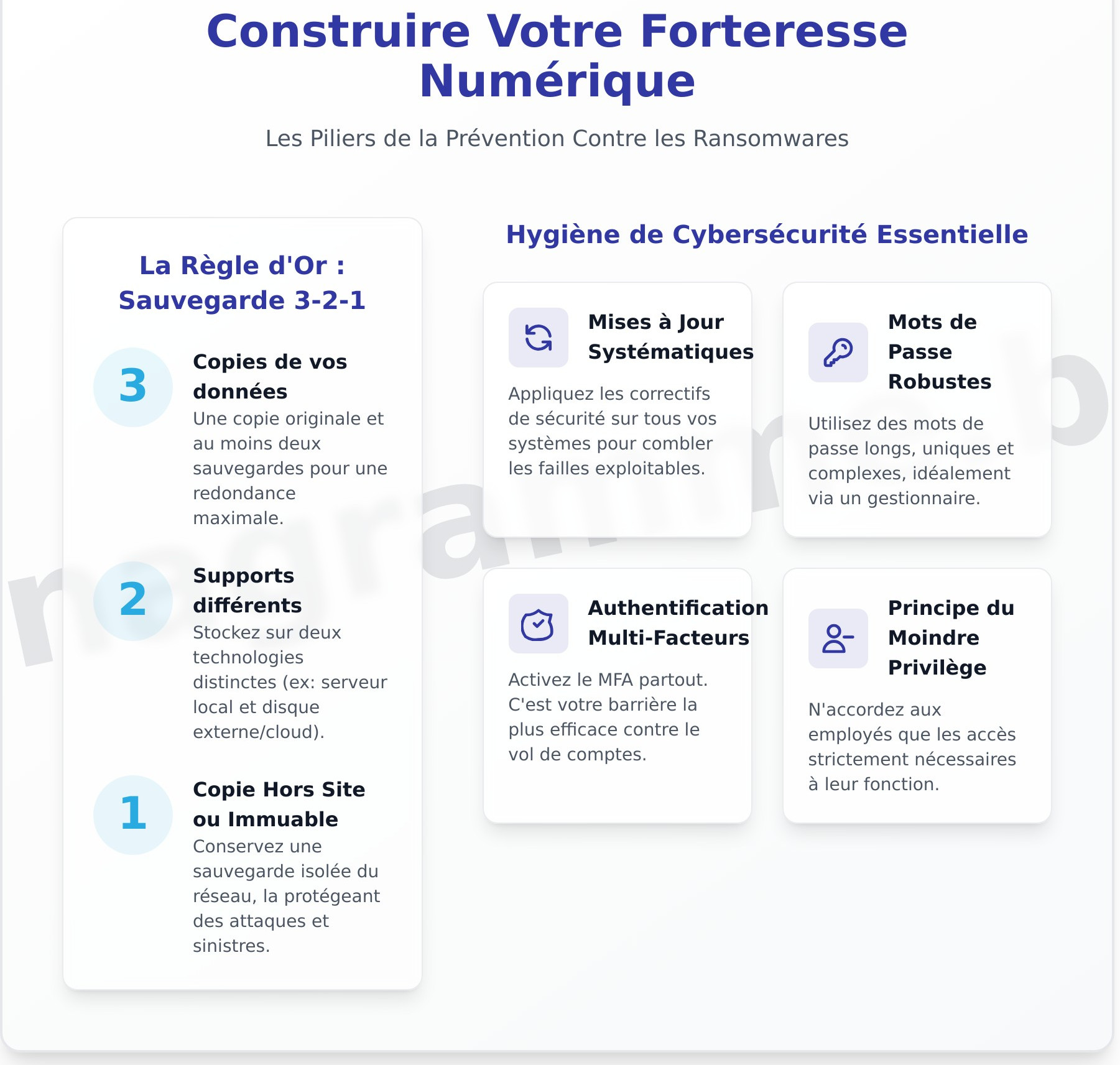 Protection Ransomware : Le Guide de Survie Complet pour les PME - Infographic