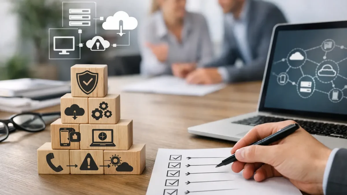 Exemple PRA petite entreprise en 7 étapes