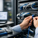 Installation réseau entreprise bien pensée