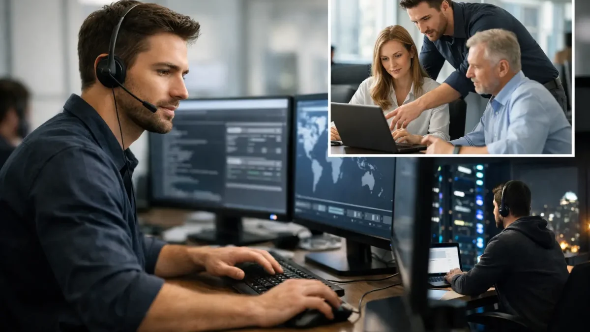 Support informatique 7j/7 pour entreprises