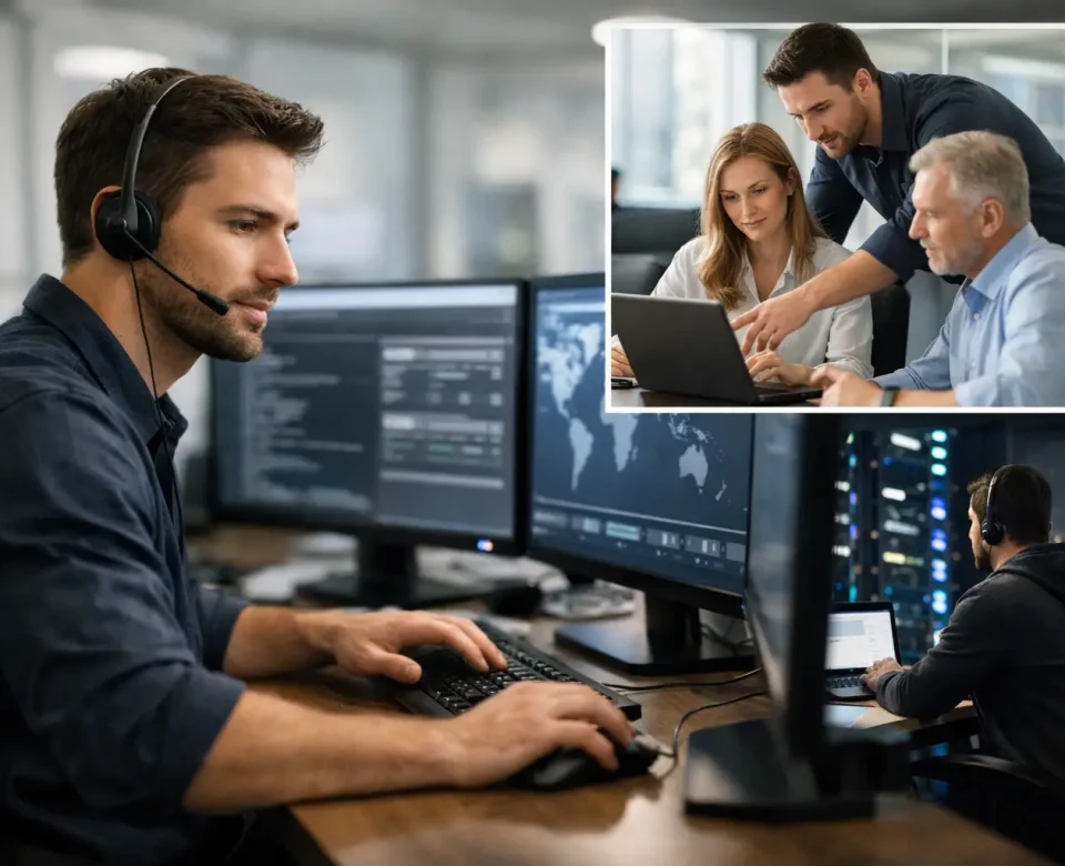 Support informatique 7j/7 pour entreprises